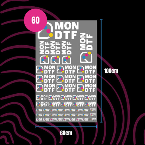 Planche de Transfert DTF 60cm×1m – Planche grand format impression textile