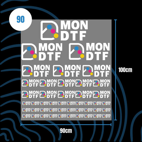 Planche de Transfert DTF 90cm×1m – Planche très grand format impression textile